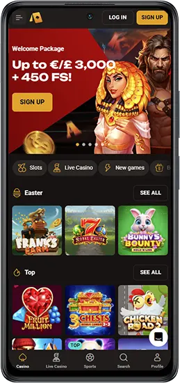 Download snel de Slotlair casino-app